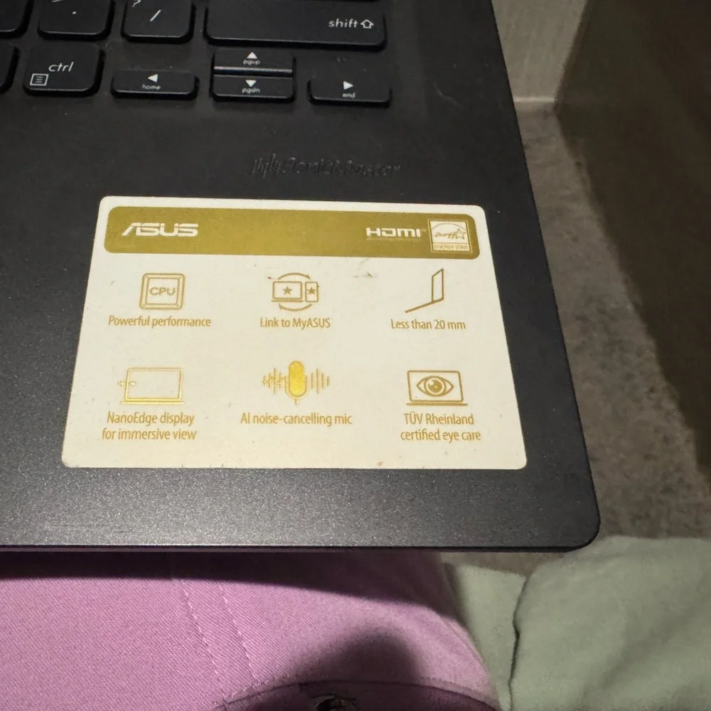 ASUS Black Laptop